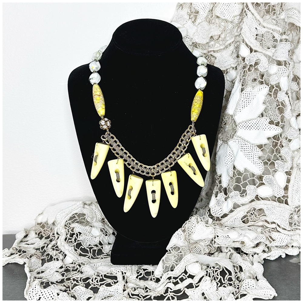 Anthro “Point Assembly Necklace”